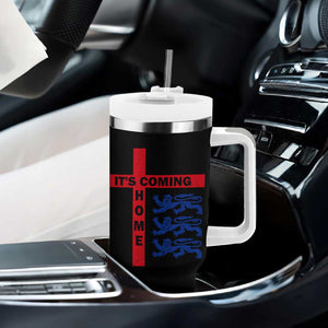 It Is Coming Home England Football Tumbler With Handle St George Cross Three Lions