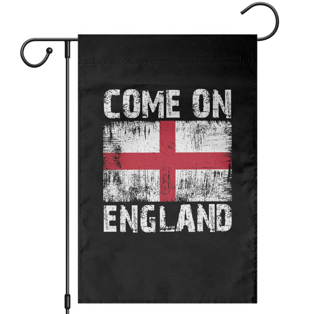 Come On England Garden Flag Vintage St George Cross Flag Football Fan