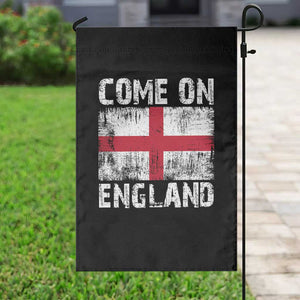 Come On England Garden Flag Vintage St George Cross Flag Football Fan
