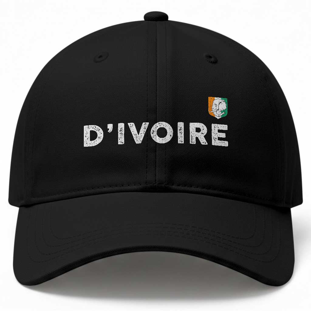 Côte D Ivoire Baseball Cap Ivory Coast Crest Football Elephant Family Matching