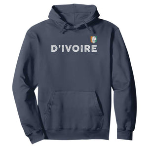 Côte D Ivoire Hoodie Ivory Coast Crest Football Elephant Family Matching