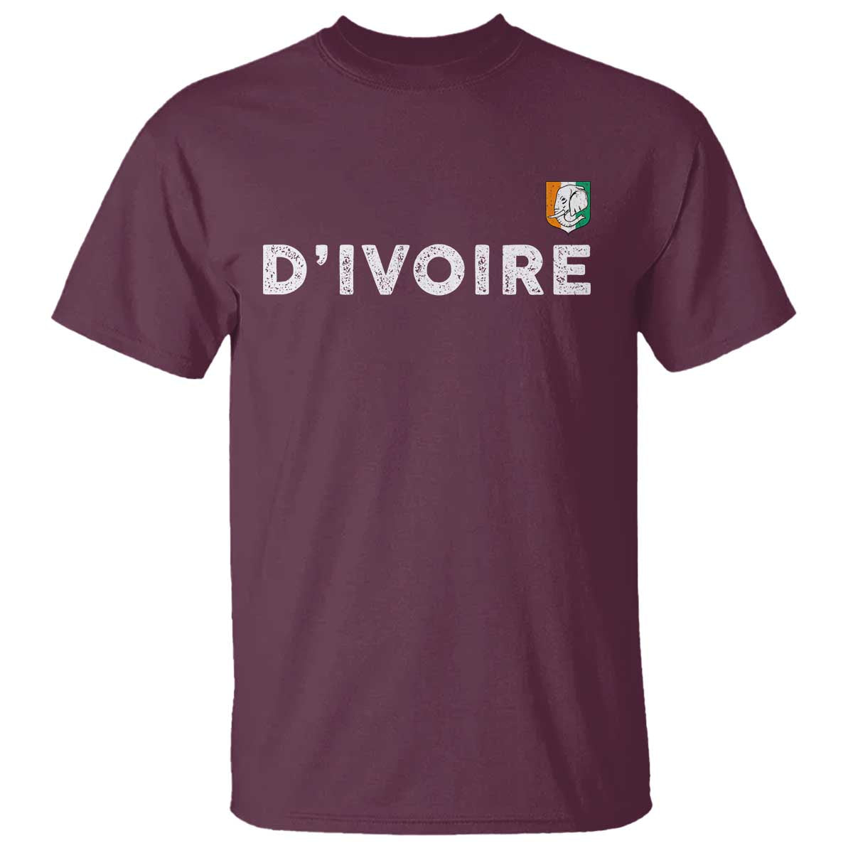 Côte D Ivoire T Shirt Ivory Coast Crest Football Elephant Family Matching
