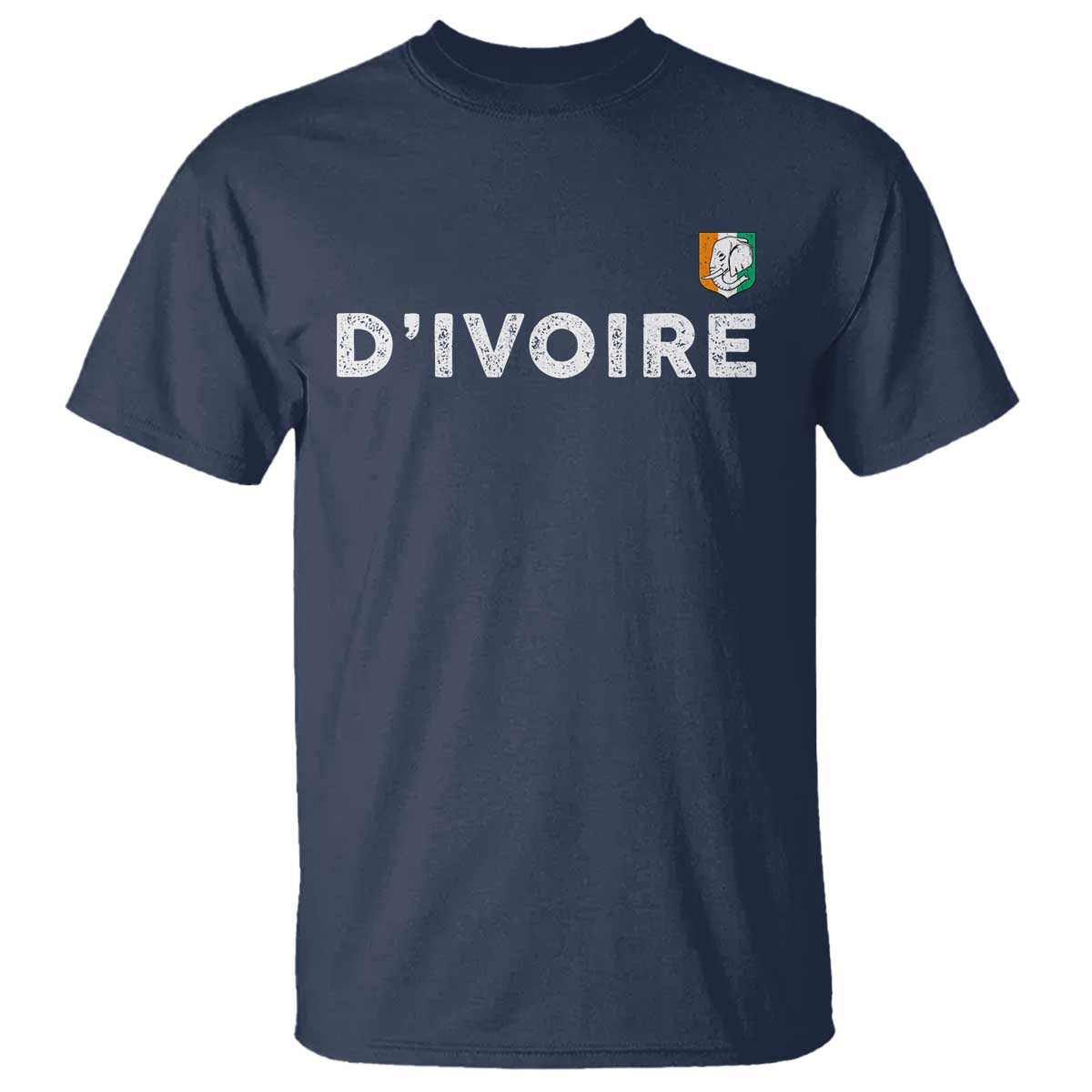 Côte D Ivoire T Shirt Ivory Coast Crest Football Elephant Family Matching