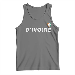 Côte D Ivoire Tank Top Ivory Coast Crest Football Elephant Family Matching