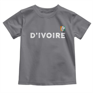 Côte D Ivoire Toddler T Shirt Ivory Coast Crest Football Elephant Family Matching