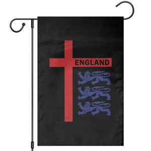 England Football St George Cross Three Lions Emblem Garden Flag