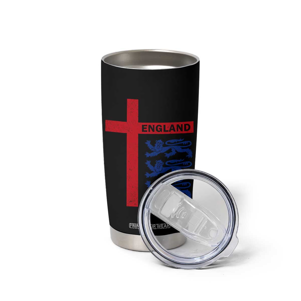 England Football St George Cross Three Lions Emblem Tumbler Cup