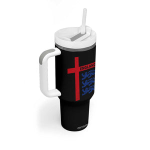England Football St George Cross Three Lions Emblem Tumbler With Handle