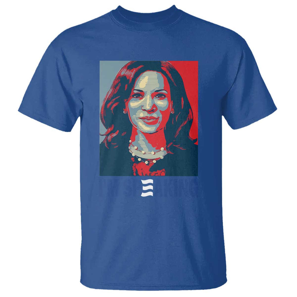 Funny Harris T Shirt I'm Speaking Quote Presidential Election TS11 Royal Blue Print Your Wear