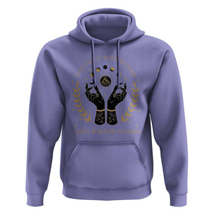 They Didn't Burn Witches They Burned Women Hoodie Feminist Witch Fire TS11 Violet Print Your Wear