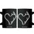 Fishing And Hunting Vintage Hook Antler Heart Coffee Mug TS11 Black Print Your Wear