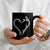 Fishing And Hunting Vintage Hook Antler Heart Coffee Mug TS11 Print Your Wear
