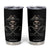 Funny Pirate Fishing Lover Tumbler Cup Vintage Pirate Skull Hooks Fishing TS11 Black Print Your Wear