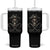 Funny Pirate Fishing Lover Tumbler With Handle Vintage Pirate Skull Hooks Fishing TS11 One Size: 40 oz Black Print Your Wear