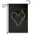 Fishing And Hunting Vintage Camo Hook Antler Heart Garden Flag TS11 Black Print Your Wear