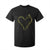 Fishing And Hunting Vintage Camo Hook Antler Heart T Shirt For Kid - Print Your Wear