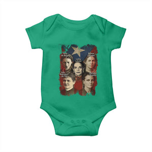 Puerto Rican Heroines Baby Onesie Boricua Julia Lolita Blanca Mariana Lola Puerto Rico Flag TS11 Irish Green Print Your Wear