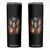 Puerto Rican Heroines Skinny Tumbler Boricua Julia Lolita Blanca Mariana Lola Puerto Rico Flag TS11 Black Print Your Wear