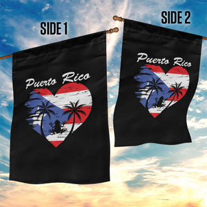 Puerto Rico Garden Flag Boricua Coqui Frog Vintage Puerto Rican Flag TS11 Print Your Wear