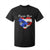 Puerto Rico T Shirt For Kid Boricua Coqui Frog Vintage Puerto Rican Flag TS11 Black Print Your Wear