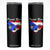 Puerto Rico Skinny Tumbler Boricua Coqui Frog Vintage Puerto Rican Flag TS11 Black Print Your Wear