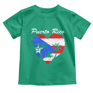 Puerto Rico Toddler T Shirt Boricua Coqui Frog Vintage Puerto Rican Flag TS11 Irish Green Print Your Wear