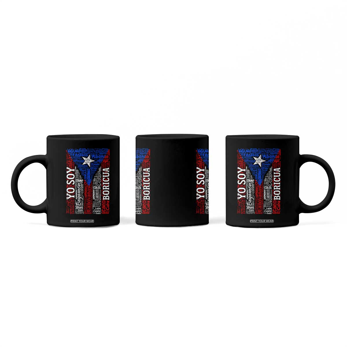 Puerto Rican Flag Puerto Rico Towns And Cities Coffee Mug TS11 Print Your Wear