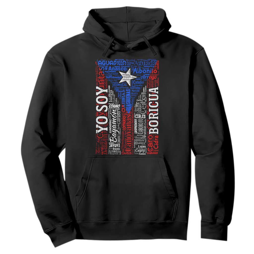 Puerto Rican Flag Puerto Rico Towns And Cities Hoodie TS11 Black Print Your Wear