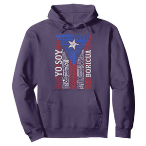 Puerto Rican Flag Puerto Rico Towns And Cities Hoodie TS11 Purple Print Your Wear