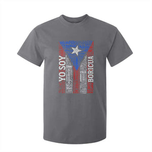 Puerto Rican Flag Puerto Rico Towns And Cities T Shirt For Kid TS11 Charcoal Print Your Wear