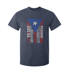 Puerto Rican Flag Puerto Rico Towns And Cities T Shirt For Kid TS11 Navy Print Your Wear