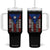 Puerto Rican Flag Puerto Rico Towns And Cities Tumbler With Handle TS11 One Size: 40 oz Black Print Your Wear