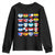 Hispanic Heritage Month Latin American Countries Heart Youth Sweatshirt TS11 Black Print Your Wear