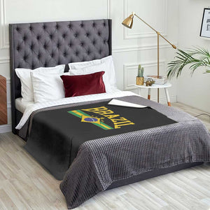 Brazilian Pride Vintage Brasil Brazil Flag Latin America Throw Blanket TS11 Print Your Wear