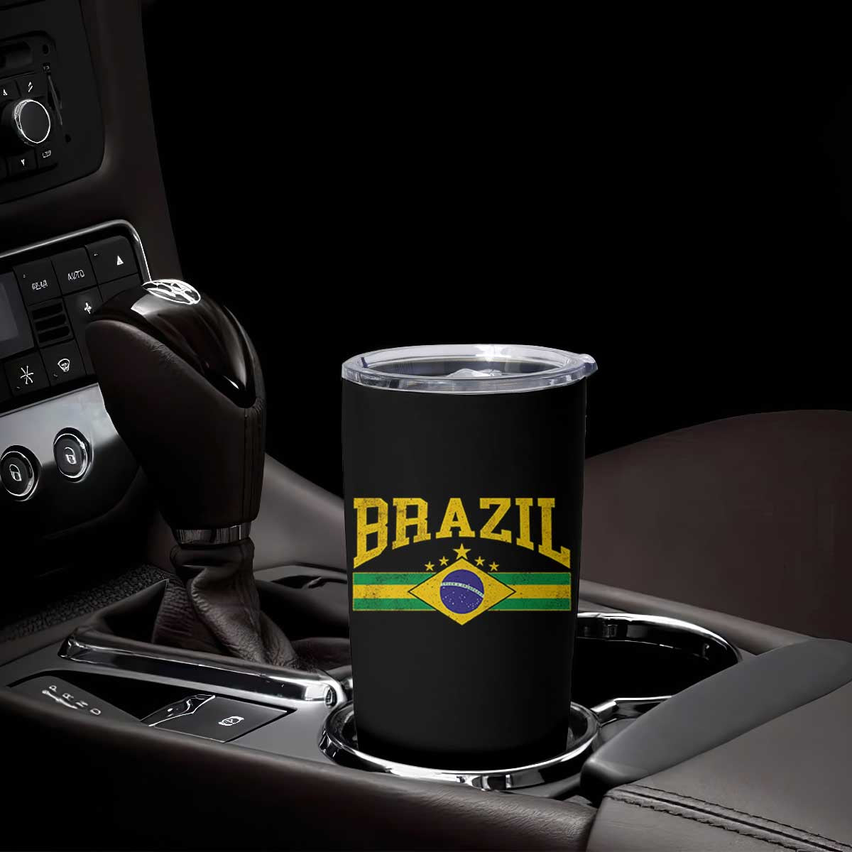 Brazilian Pride Vintage Brasil Brazil Flag Latin America Tumbler Cup TS11 Print Your Wear