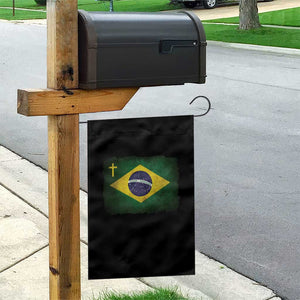 Brazilian Pride Christian Cross Latin America Brazil Flag Garden Flag TS11 Print Your Wear