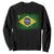 Brazilian Pride Christian Cross Latin America Brazil Flag Sweatshirt - Print Your Wear