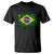 Brazilian Pride Christian Cross Latin America Brazil Flag T Shirt - Print Your Wear