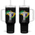 Brazilian Pride Christ the Redeemer Statue Latin America Brazil Map Tumbler With Handle TS11 One Size: 40 oz Black Print Your Wear