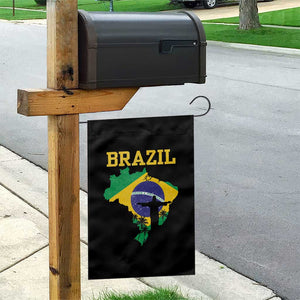 Brazilian Pride Christ the Redeemer Statue Latin America Garden Flag TS11 Print Your Wear