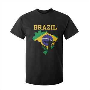 Brazilian Pride Christ the Redeemer Statue Latin America T Shirt For Kid - Print Your Wear