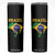 Brazilian Pride Christ the Redeemer Statue Latin America Skinny Tumbler TS11 Black Print Your Wear