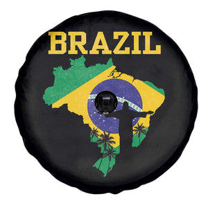 Brazilian Pride Christ the Redeemer Statue Latin America Spare Tire Cover TS11 Print Your Wear