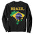 Brazilian Pride Christ the Redeemer Statue Latin America Sweatshirt - Print Your Wear