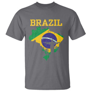 Brazilian Pride Christ the Redeemer Statue Latin America T Shirt - Print Your Wear