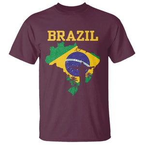 Brazilian Pride Christ the Redeemer Statue Latin America T Shirt - Print Your Wear