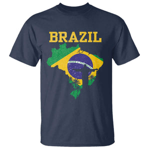 Brazilian Pride Christ the Redeemer Statue Latin America T Shirt - Print Your Wear