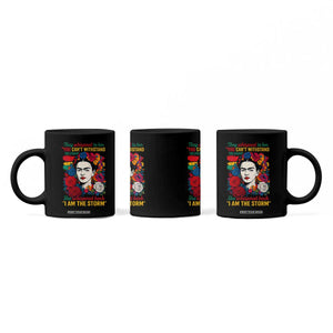 Frida Kahlo Coffee Mug They Whispered To Her You Cant Withstand The Storm TS11 Print Your Wear