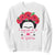 Frida Kahlo Quotes Sweatshirt Enamorate De Ti De La Vida Mexican Artist TS11 White Print Your Wear