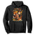 Afro Latina Power Hoodie Hispanic Heritage Month Flowers - Print Your Wear